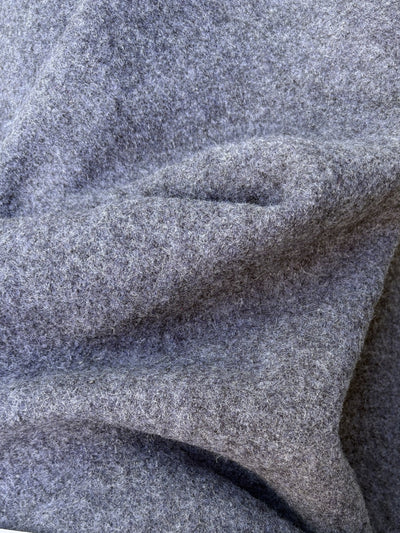 Wollwalk grau meliert