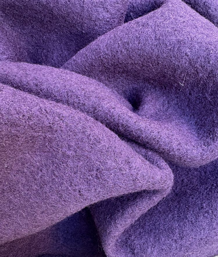 Wollwalk aubergine