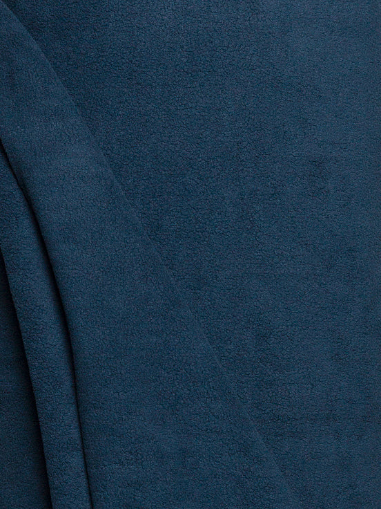 Sherpa Baumwollfleece - navy