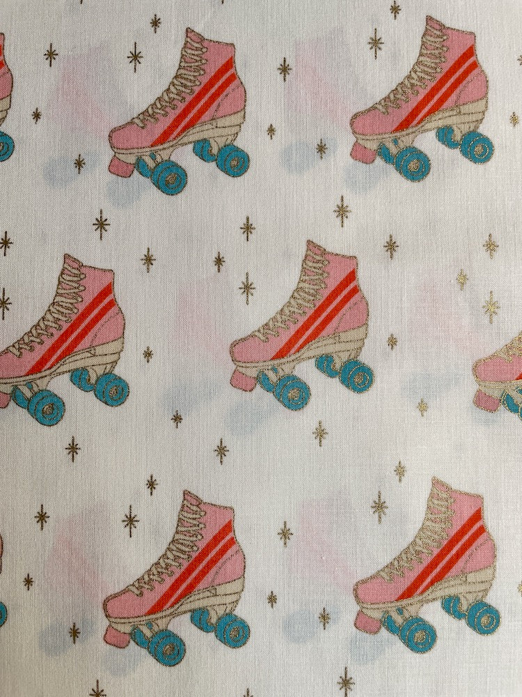 Ruby Star Society Darlings 2 Roller Skates – Parchment Metallic Buttercream