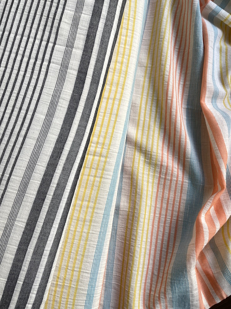 Panama Stripes – Black