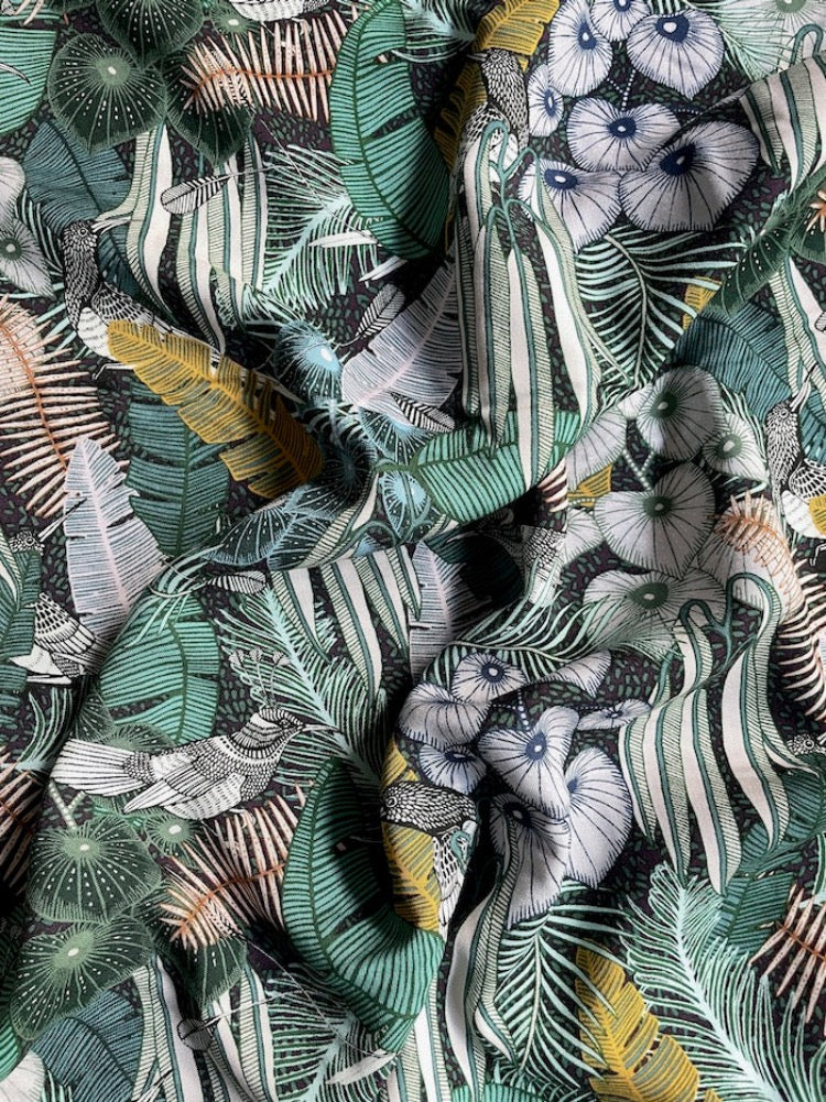 Seeyouatsix Viscose Rayon – Foliage Song Green