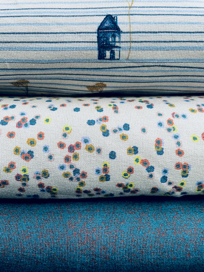 About Blue Single Jersey – Happy Place