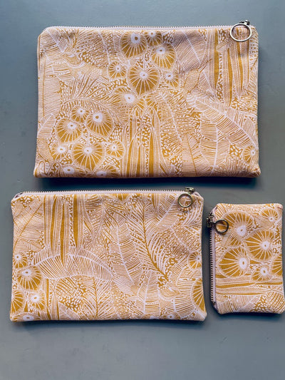 Nähkit – Reißverschlusstaschen Set, Foliage