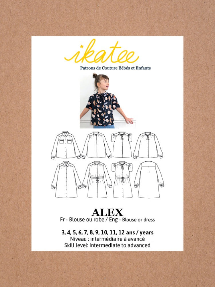 ikatee – Alex, Bluse und Kleid für Mädchen