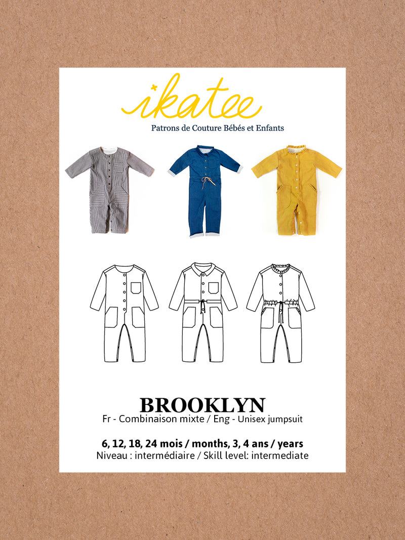 ikatee – Brooklyn, Jumpsuit für Babys und Kinder