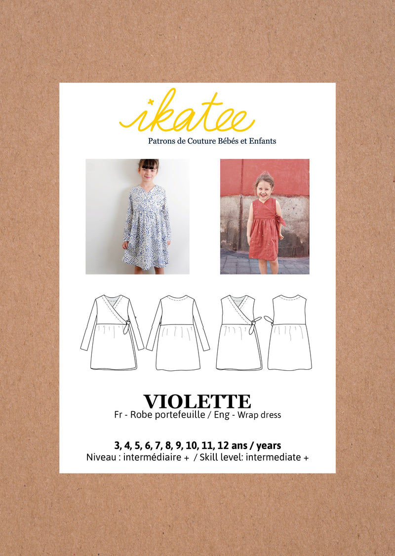 ikatee – Violette, Kleid für Mädchen